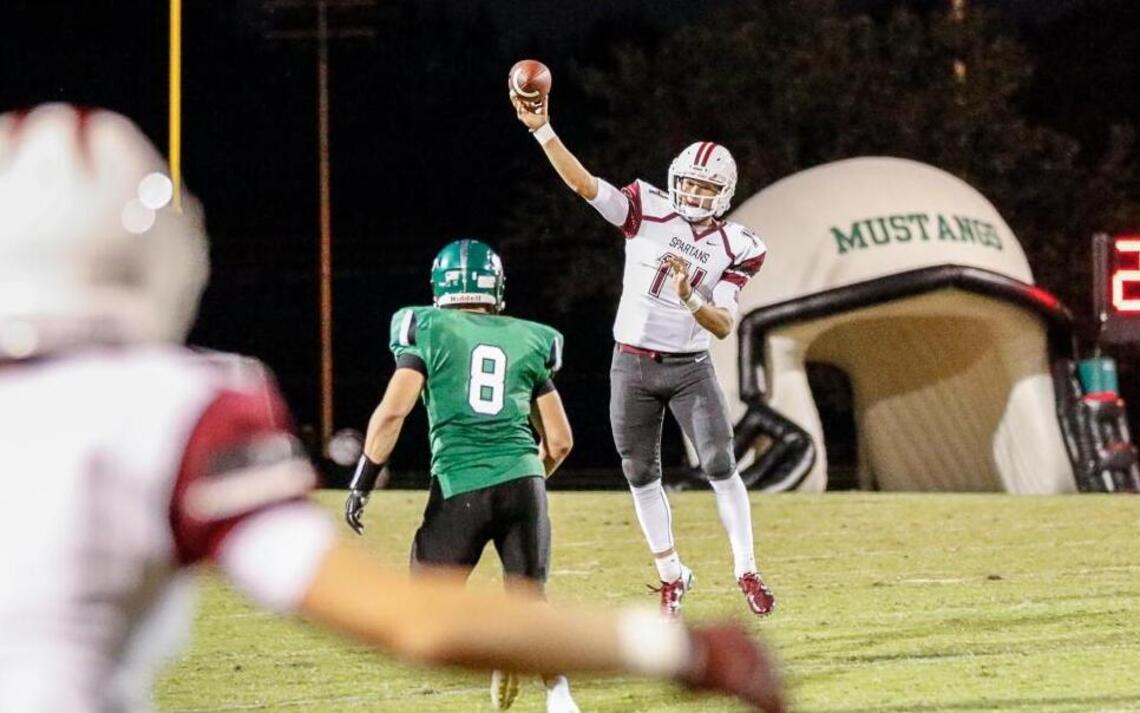 Expectations don’t scare young Spartans quarterback