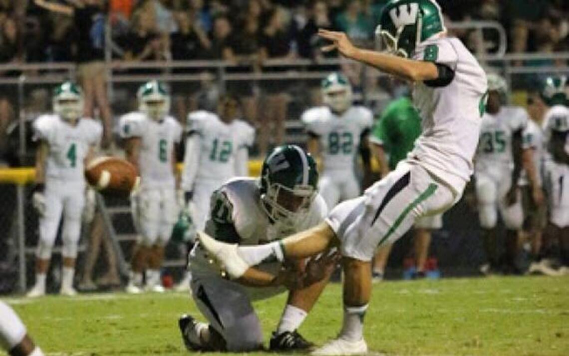 Kicker’s accuracy helps team, cancer research