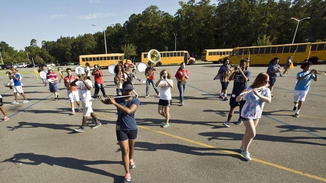 Summer band camp starts march to fall performances