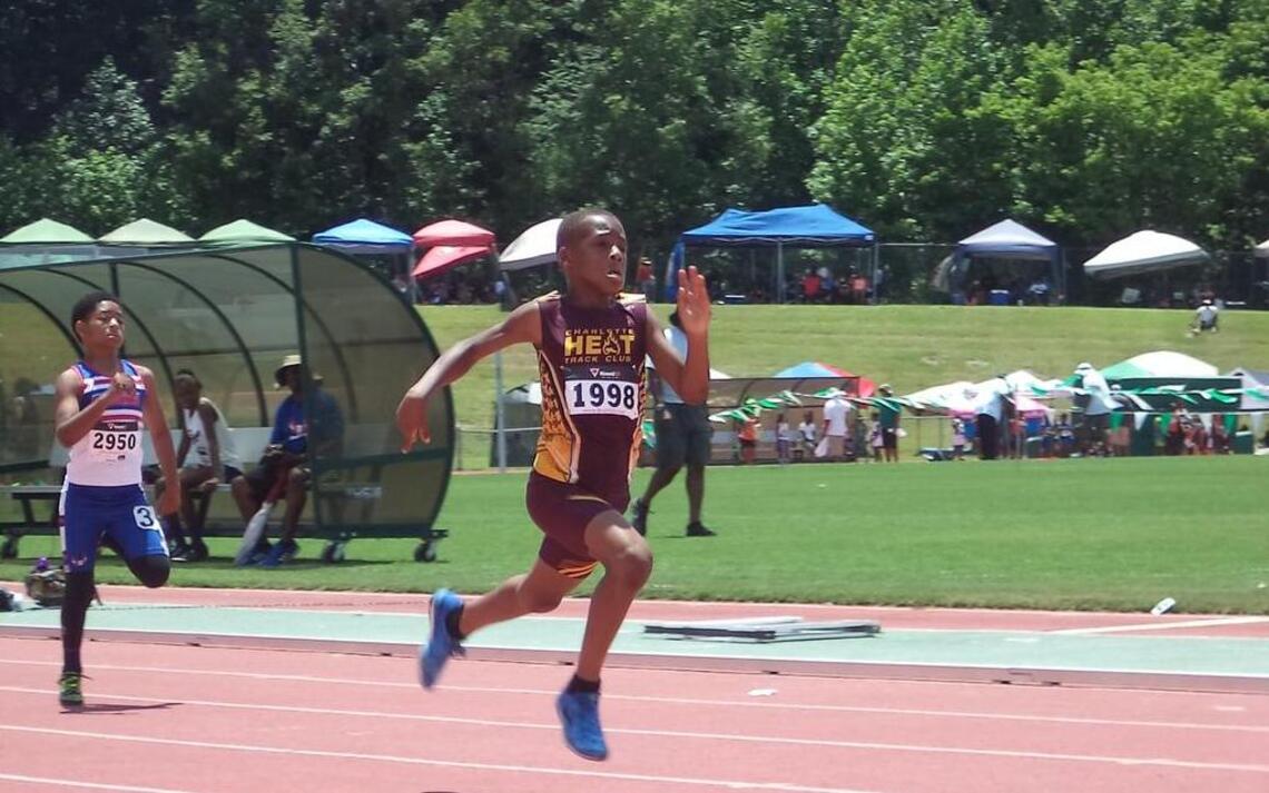 University area athletes run with Heat track program
