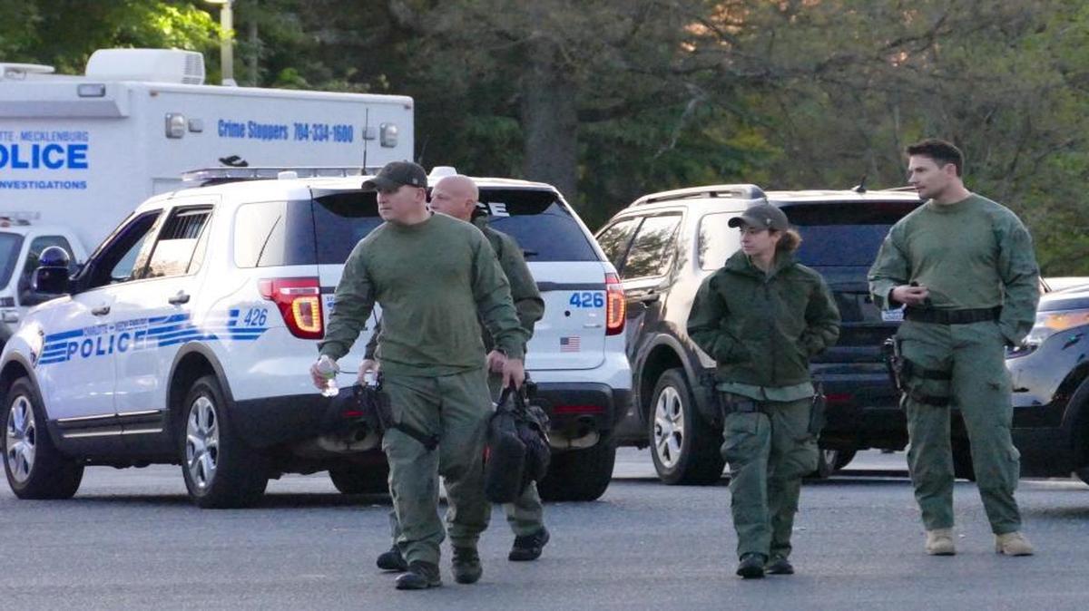An armed man was shot by Charlotte police outside of a convenience store in West Charlotte after he had threatened to harm himself sometime around 3 a.m.