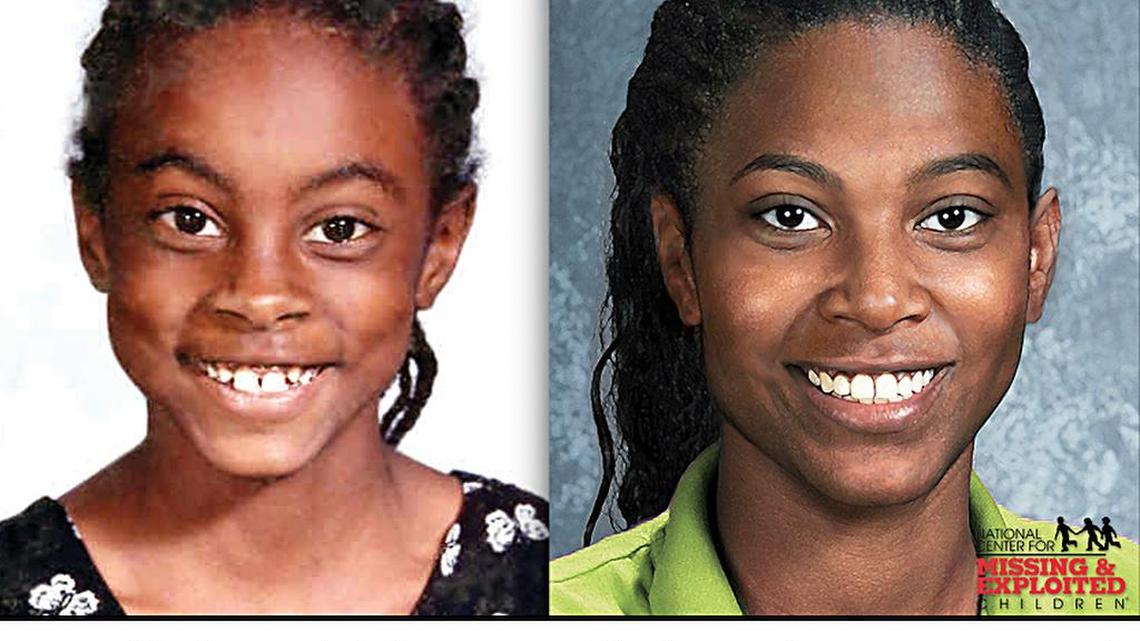 Asha Degree at age 9 and what she would look like at age 24