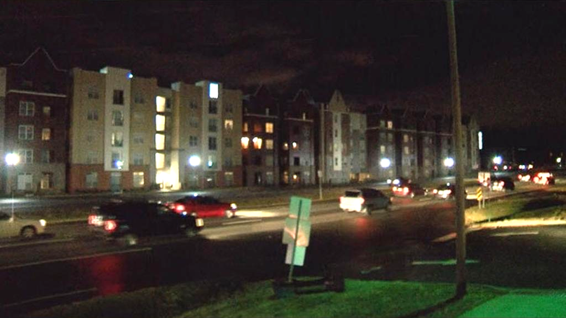 Residents at the University House complex near UNCC are on edge after more gunfire rang out in their building over the weekend.