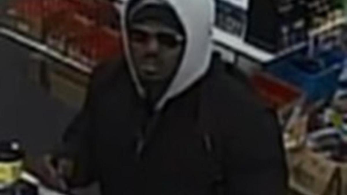 Charlotte-Mecklenburg police are searching for this man believed responsible for five recent store robberies.
