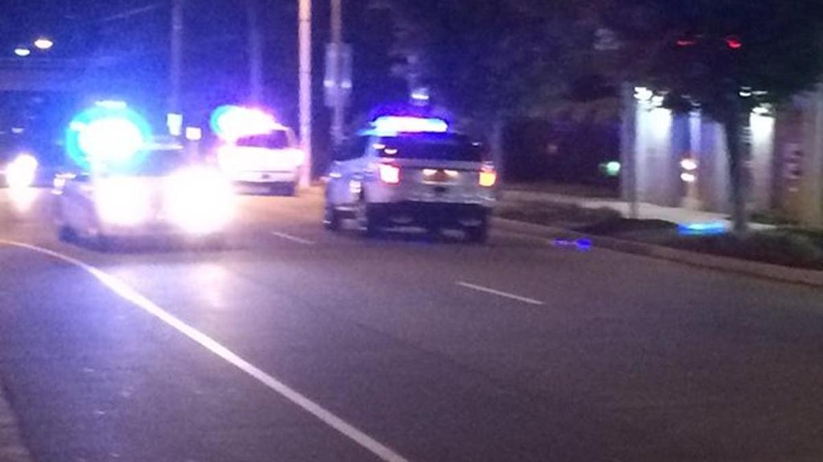 A man was stabbed in the neck at the Greyhound bus station in uptown Charlotte early Tuesday.