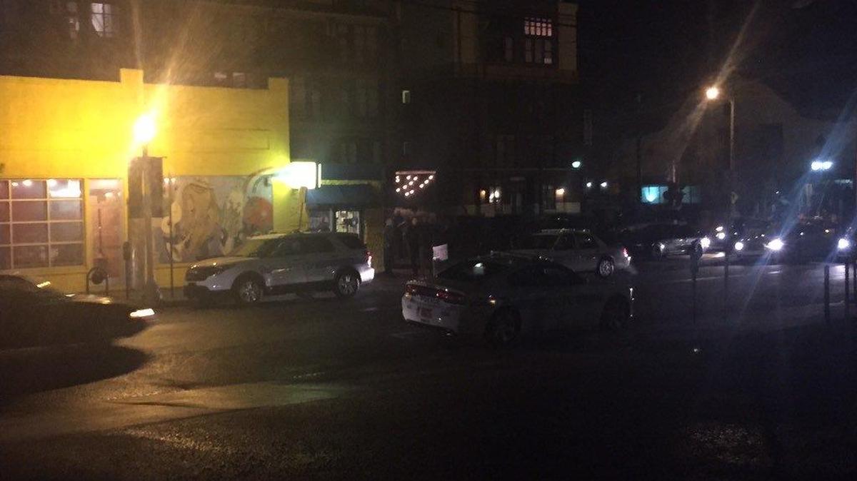 An armed robbery was reported at Phat Burrito in South End.