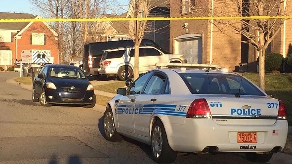 Charlotte-Mecklenburg Police conduct a homicide investigation in the 13300 block of Ashley Meadow Drive in the University City area.