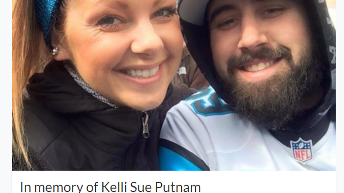 Kelli Putnam and boyfriend Bronsyn Stewart attended the 2016 Panthers-Seattle playoff game in Charlotte, several hours before she was struck and killed by a car along South Boulevard. The driver, Greg Wheeling, was convicted Tuesday of second-degree murder in connection with her death.