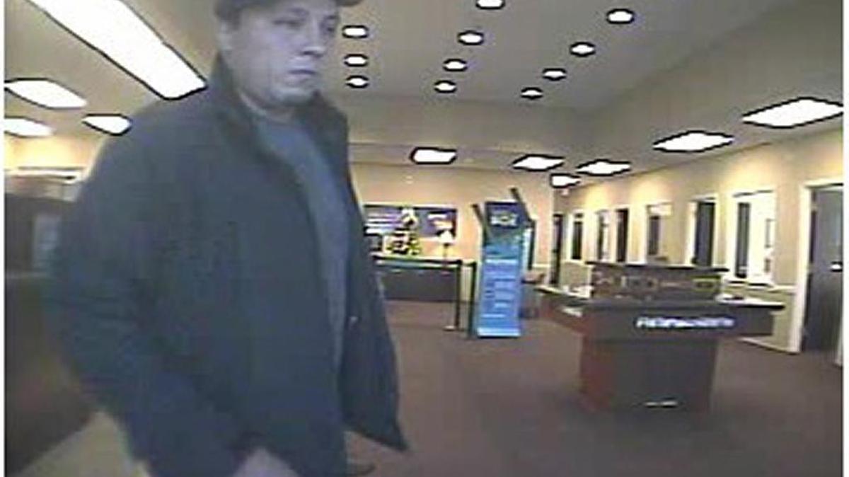 Mooresville police are searching for this man suspected of robbing Fifth Third Bank at 329 N. Main St. at about 2:20 p.m. Friday.