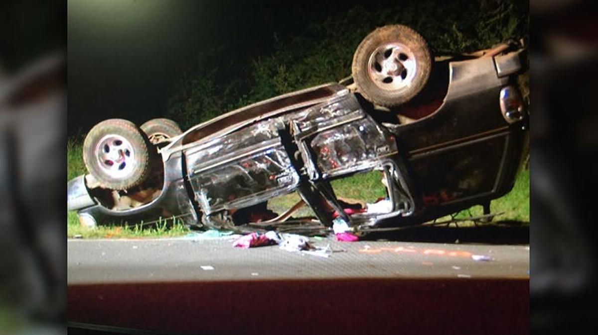 The scene of a fatal Gaston County wreck.