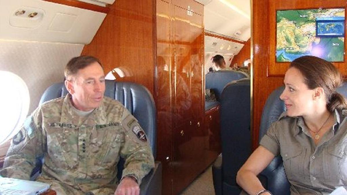 Author Paula Broadwell made six trips to Afghanistan in 2010 to interview David Petraeus for her biog