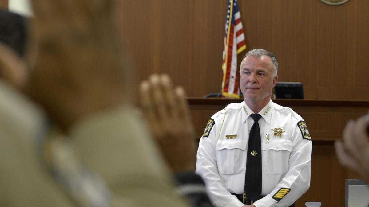 Mecklenburg County Sheriff Irwin Carmichael.