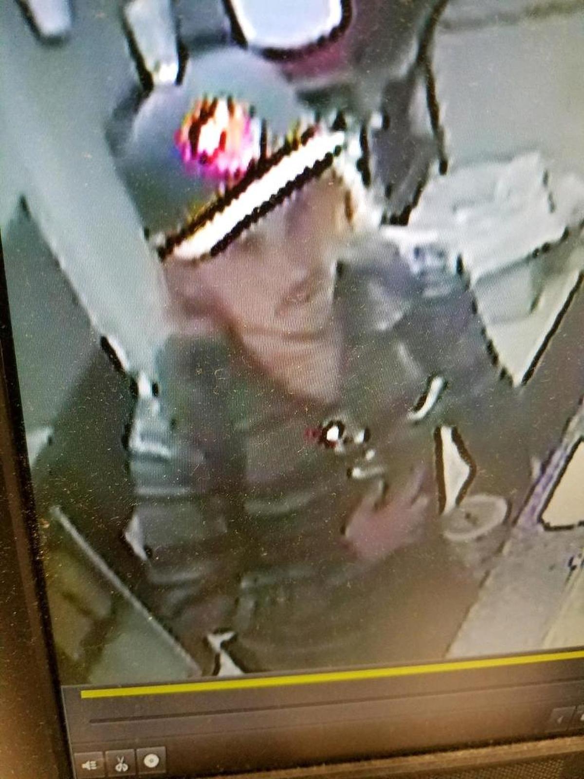Surveillance video got a good look at the suspect in Home Place Restaurant on N.C. 27 West.