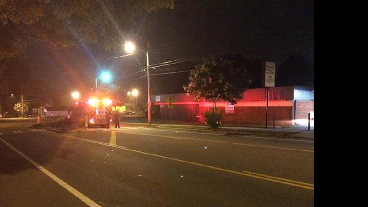
Two men were taken to the hospital after a shooting in northwest Charlotte early Thursday. 
