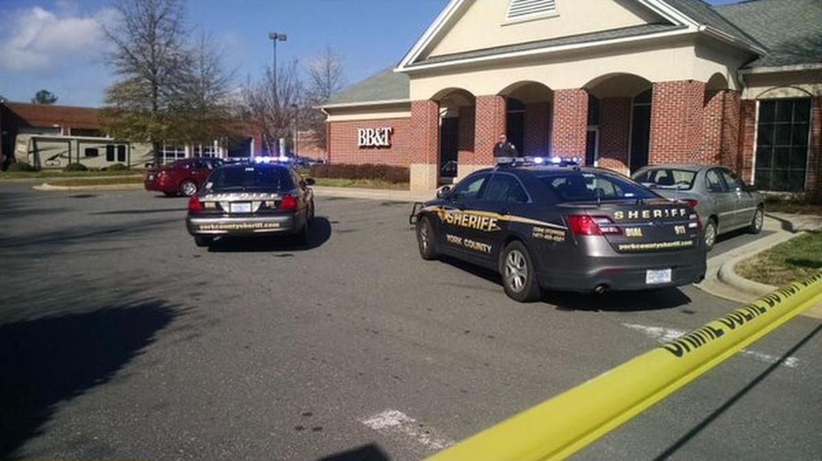 Authorities are searching for two men and two women who robbed a BB&T Bank in Fort Mill, S.C., on Saturday.