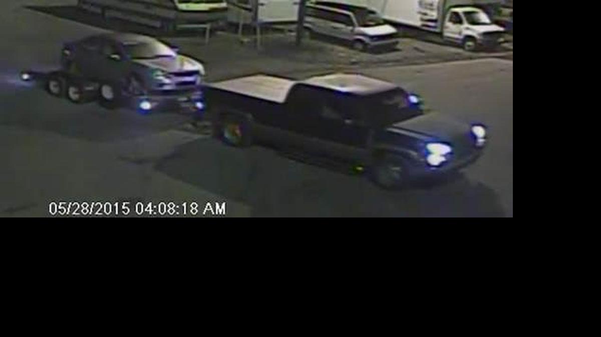 
Charlotte-Mecklenburg police are asking for the public’s help in identifying a man suspected of stealing a vehicle and utility trailer from a storage facility parking lot in north Charlotte last Thursday.

