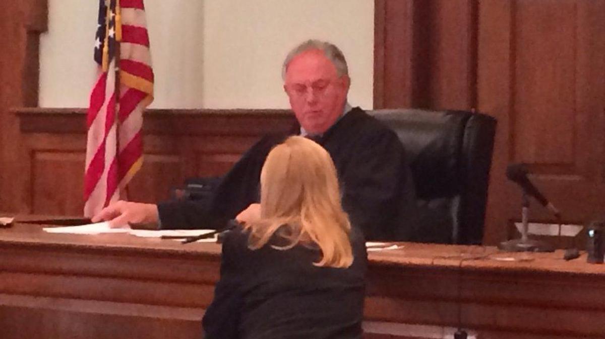 The jury sends Judge Paul Burch a note during the trial of a man accused of killing Odell Williams, who was a Chester, S.C., city councilman.