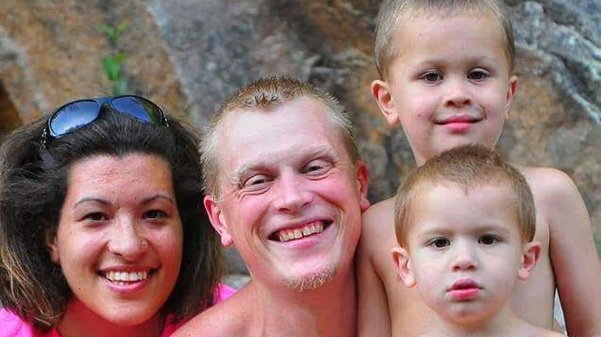 
This photo was posted on Shawn Fuller’s Facebook page. A neighbor identified them as Fuller, his wife and sons.
