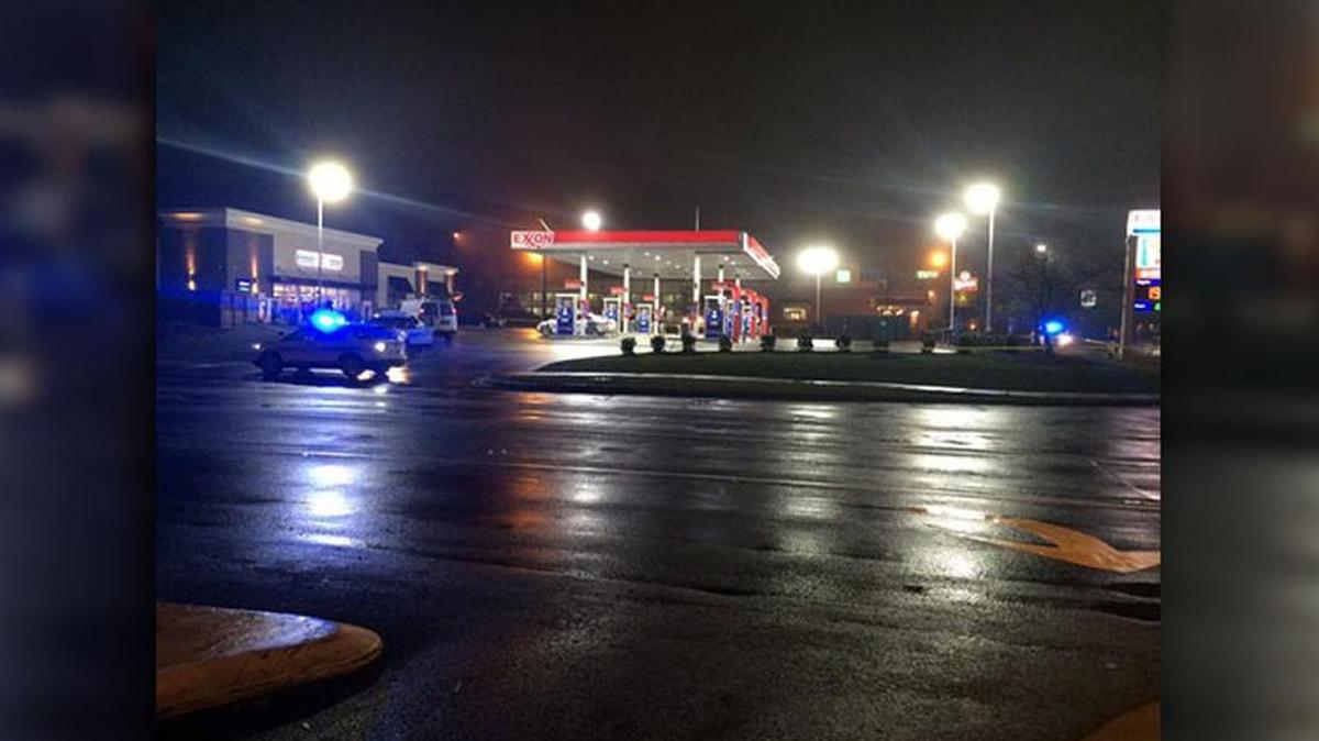 Investigators were at a 7-Eleven store on West Sugar Creek Road following a shouting