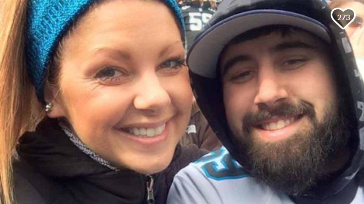 Kelli Putnam and boyfriend Bronsyn Stewart attended the 2016 Panthers-Seattle playoff game in Charlotte several hours before she was struck and killed by a car along South Boulevard. The driver, Greg Wheeling, is being tried on second-degree murder charges.