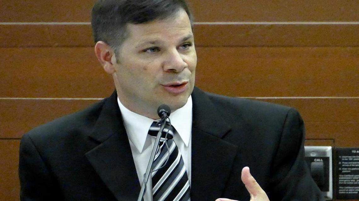 
When court adjourned, Monday, August 10, 2015, CMPD Capt. Mike Campagna was on the witness stand but had not yet answered the key question: What is his expert opinion about Officer Randall "Wes" Kerrick's use of deadly force? In evaluating an officer's use of force, he testified that he bases his decisions on the evidence and on CMPD's policies about use of force. Kerrick is charged with voluntary manslaughter in the shooting death of 24-year-old Jonathan Ferrell on September 14, 2013, along Reedy Creek Road. Ferrell was unarmed and shot ten times. 
