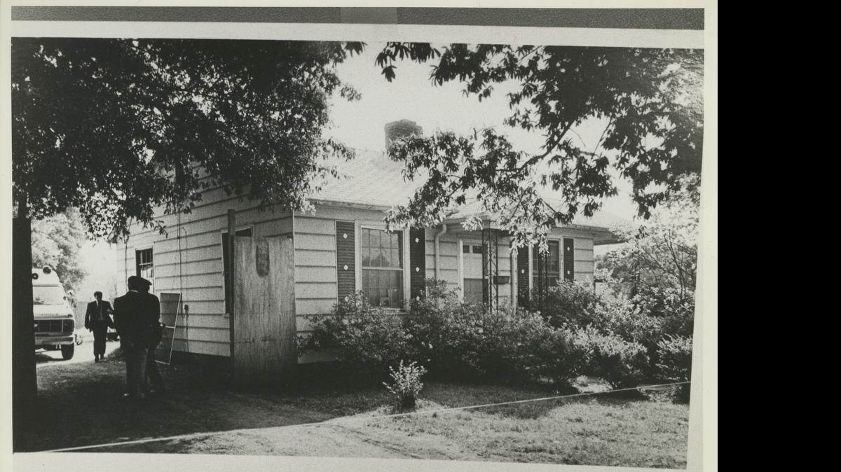 
This was the house on Allen Road South in Charlotte where five people were fatally shot in 1979.
