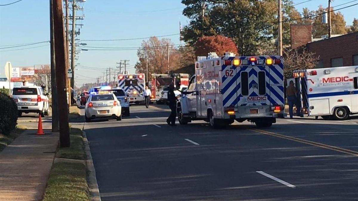 A toddler who police said was not properly restrained in an infant carrier seat died from injuries in a wreck just north of uptown on Wednesday.