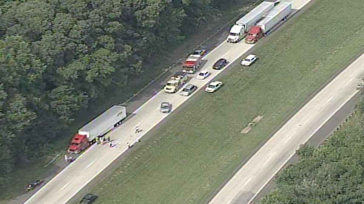 A motorcyclist was critically injured by a hit-and-run driver on westbound Interstate 40 in Statesville on Thursday afternoon, Observer news partner WBTV reported.