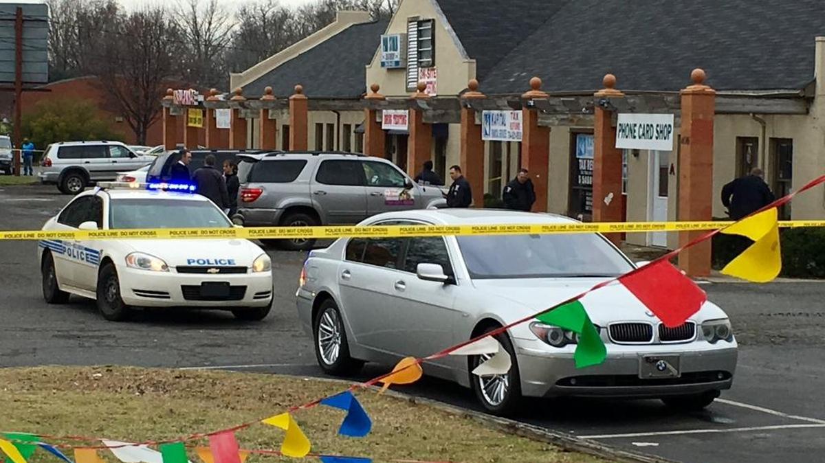 Charlotte-Mecklenburg police are at a reported shooting at a strip shopping center in the 3900 block of Wilkinson Boulevard on Thursday afternoon.