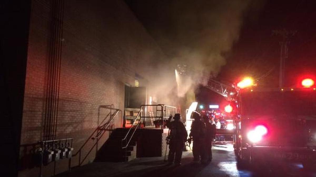
A fire that caused about $150,000 damage to this storage building early Tuesday was intentionally set, Capt. Dennis Gist of the Charlotte Fire Department said.
