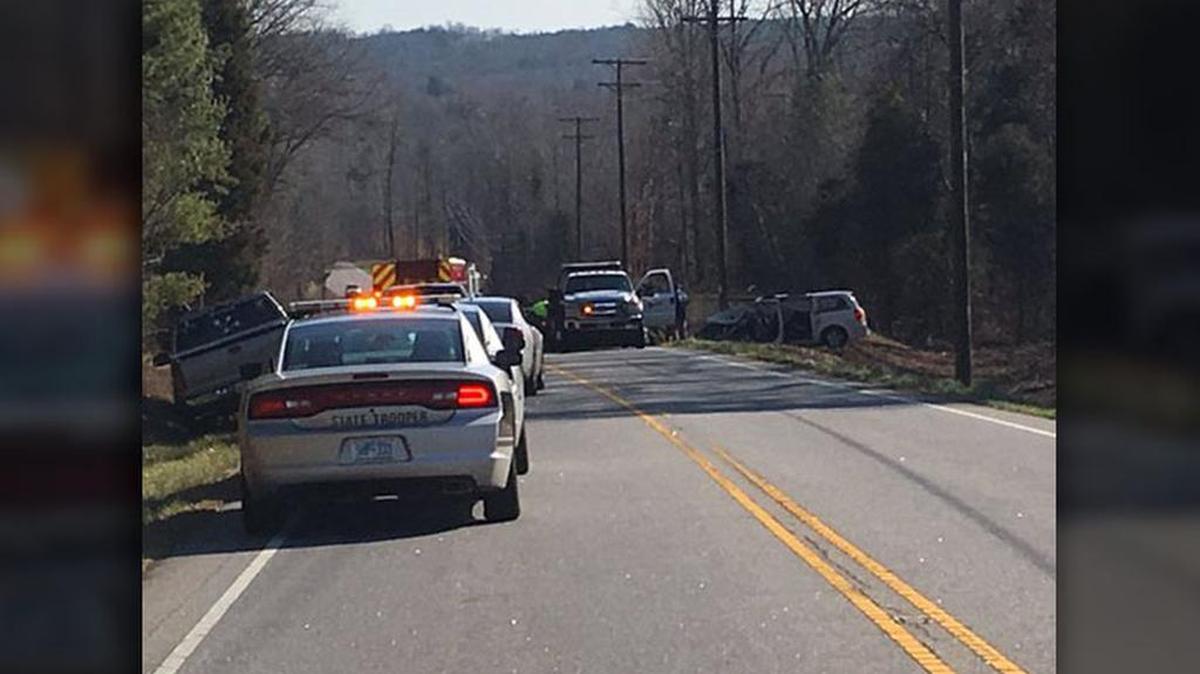 A woman was killed and several others, including the mother’s two children, were injured in a three-vehicle crash on N.C. 150 in Lincoln County Tuesday morning.