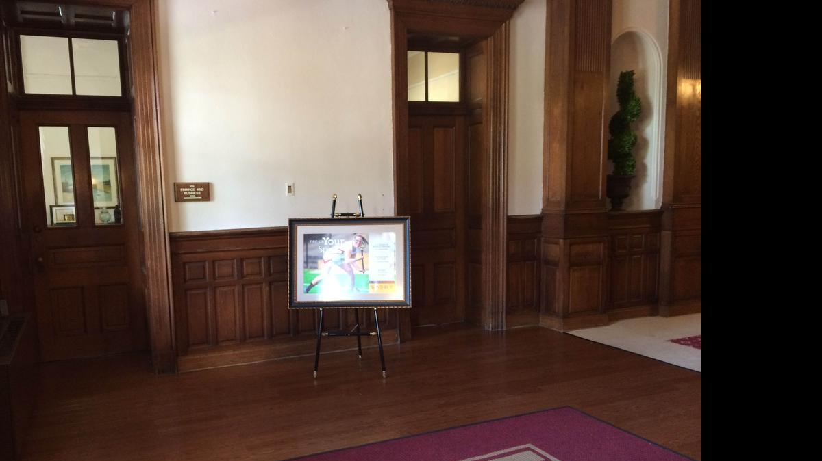 
The painting of former governor Ben Tillman has been removed at Winthrop University after someone wrote “violent racist” in red paint on the portrait.
