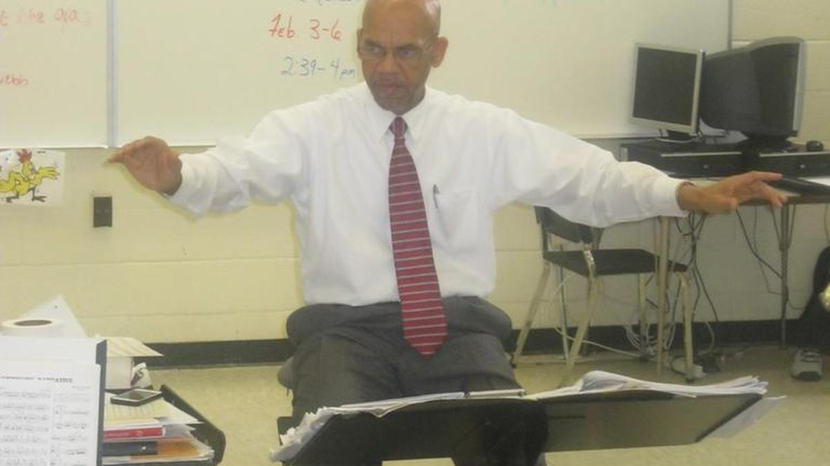 Duncan Gray, 58, West Charlotte’s band director and a teacher at the school, is accused of taking indecent liberties with a minor.