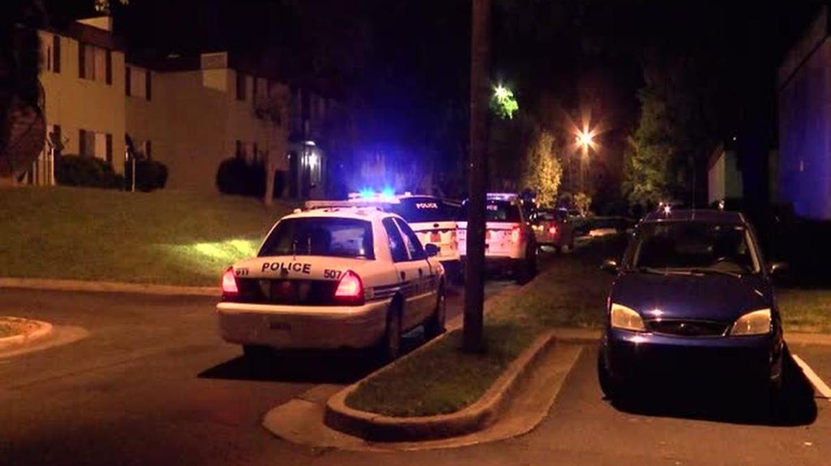 Charlotte-Mecklenburg police investigated two north Charlotte shootings early Saturday.