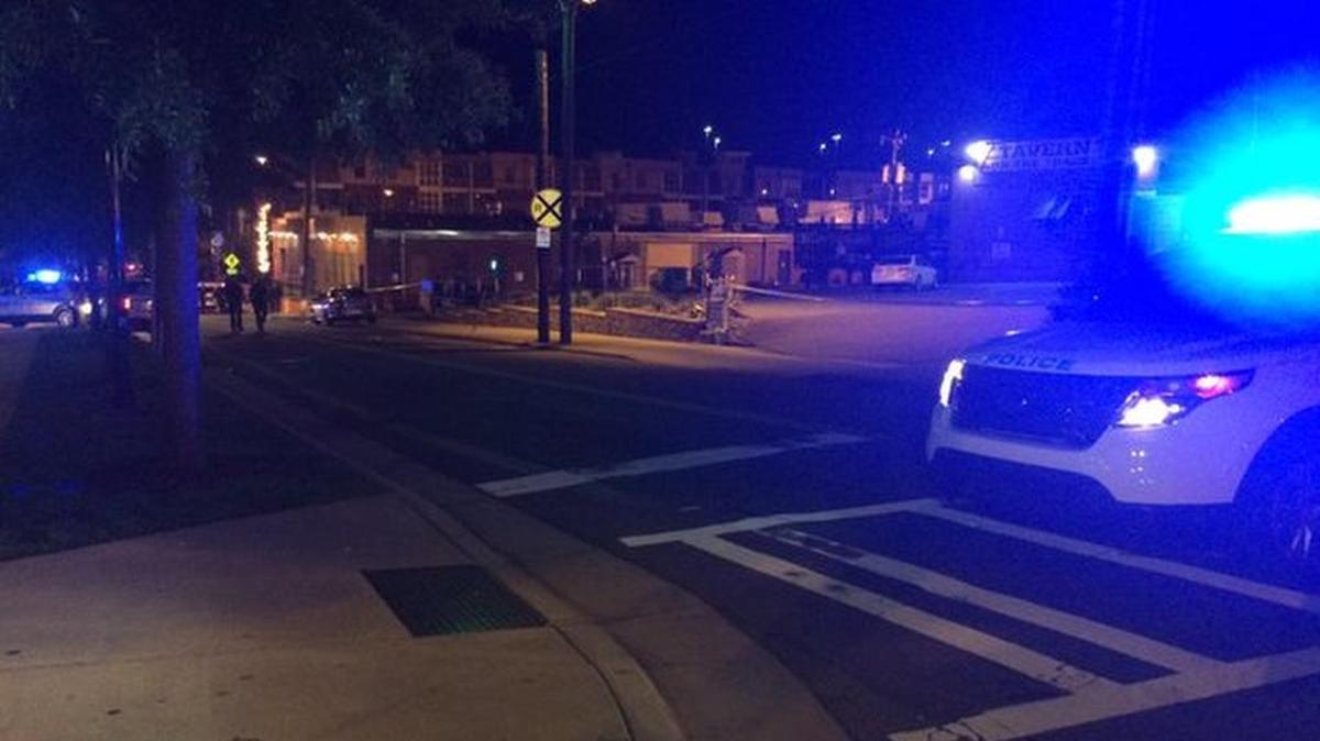 A man has life-threatening injuries after he was shot outside the private Oak Room nightclub near uptown Charlotte early Thursday, police said.