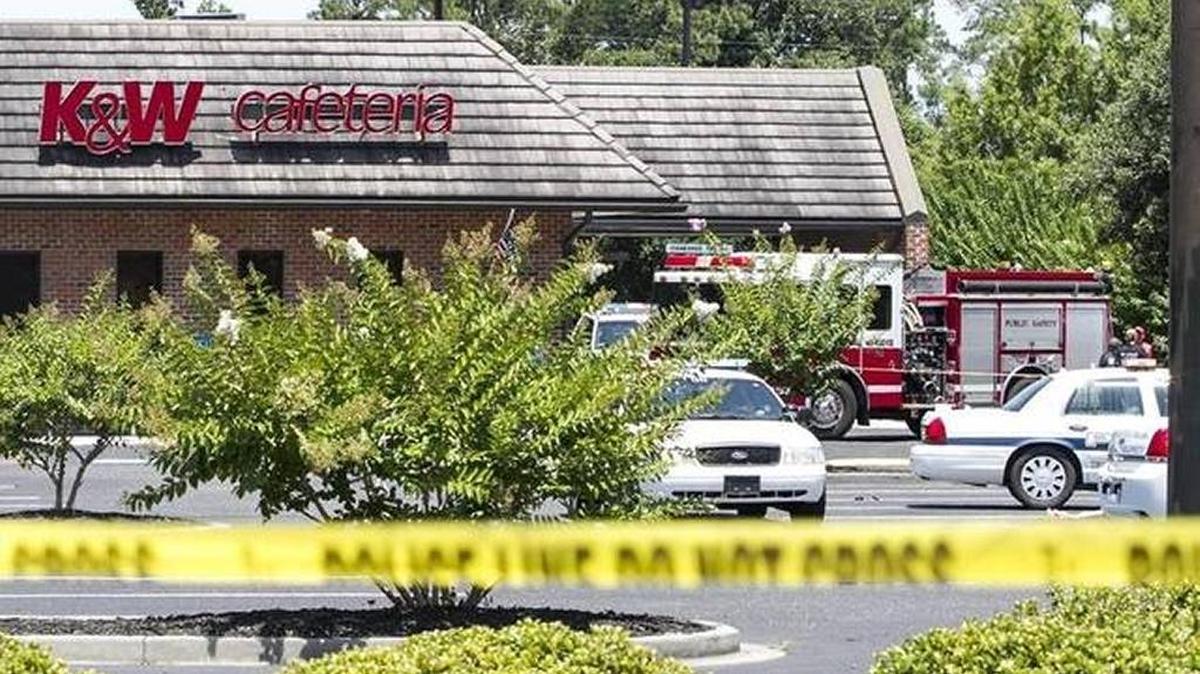 North Myrtle Beach police responded to a call that a white female had been shot and was lying in the middle of the K&W Cafeteria parking lot in North Myrtle Beach on Saturday around 11 a.m. The victim was pronounced dead at the scene. Police are reviewing witness statements and camera footage to identify a suspect.