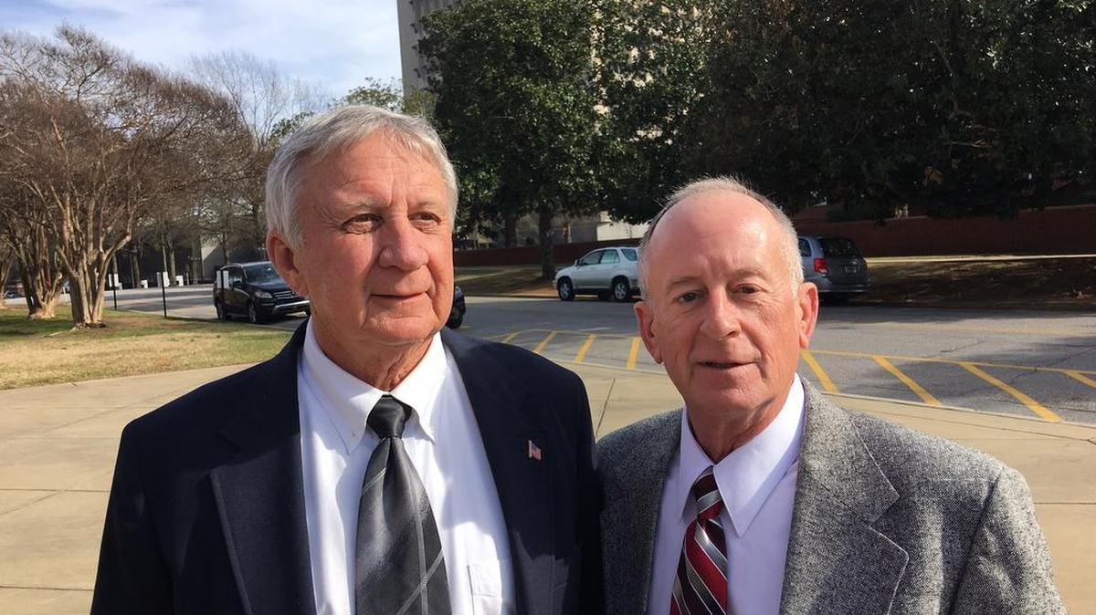 Jack Parker, left, and Doug Taylor