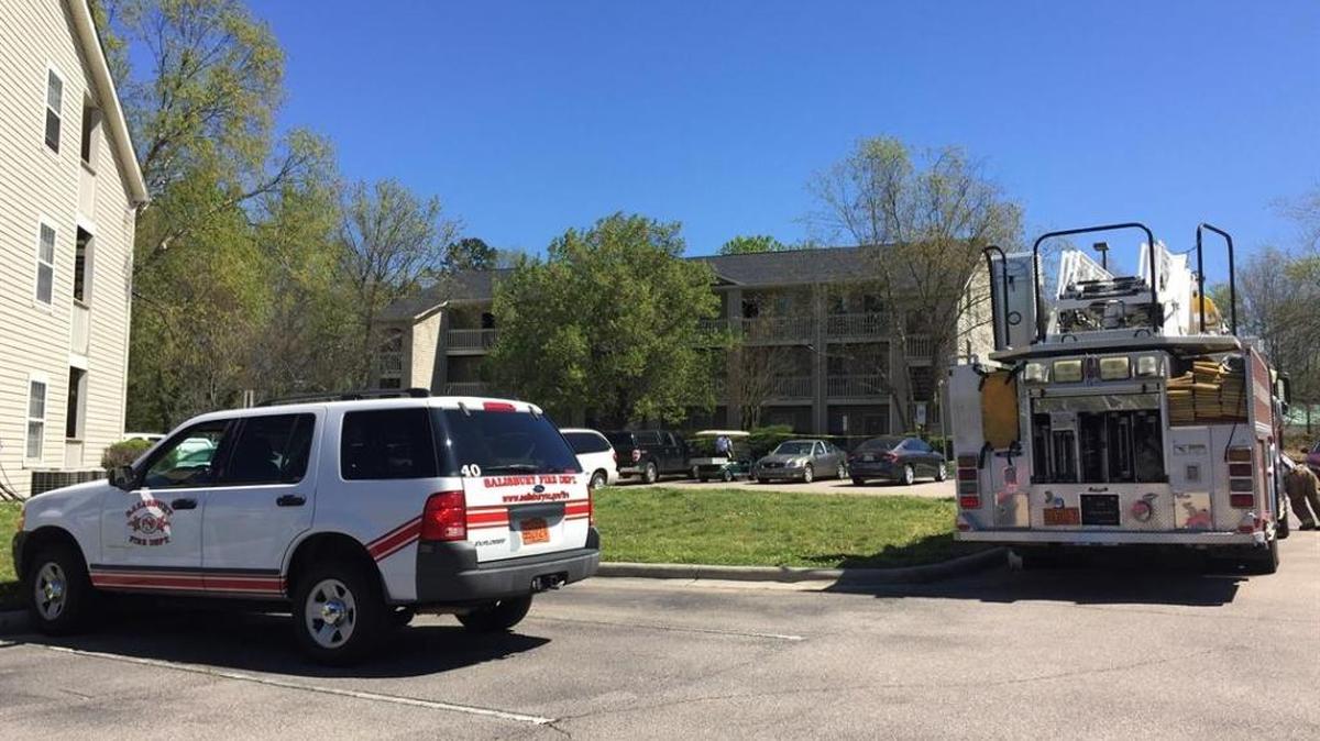 Salisbury police say they are suspicious of the circumstances surrounding a death at the Alexander Place Apartments.