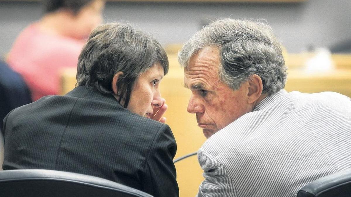 Lawyers for Mark Carver, who are fighting to overturn his conviction for the 2008 murder of UNC Charlotte student Irina Yarmolenko, have asked a judge to hold Gaston County District Attorney Locke Bell, at right, in contempt of court for not turning over evidence in the case.