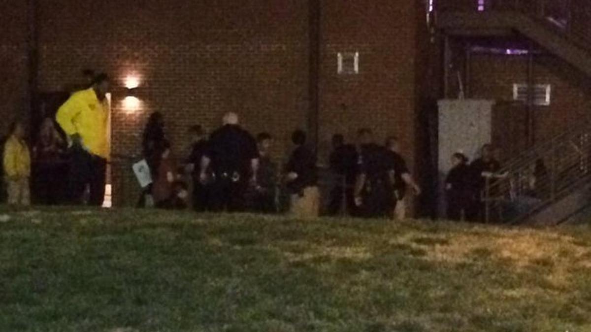 Police have arrested a person in the stabbing of a man in the Label nightclub early Friday.