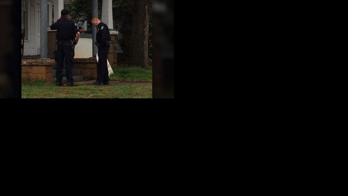 
Salisbury police are shown investigating a shooting Friday at the the Myers Apartments at 1526 S. Main St.
