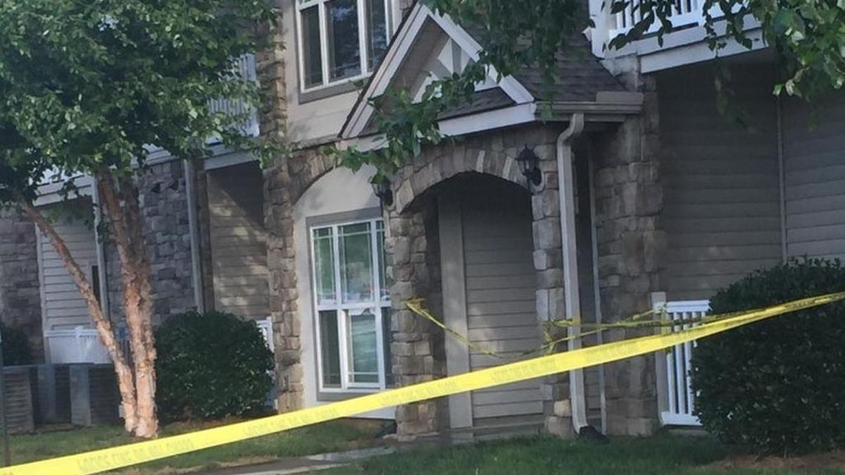 A female died Saturday in a southwest Charlotte apartment fire that police said was intentionally set.