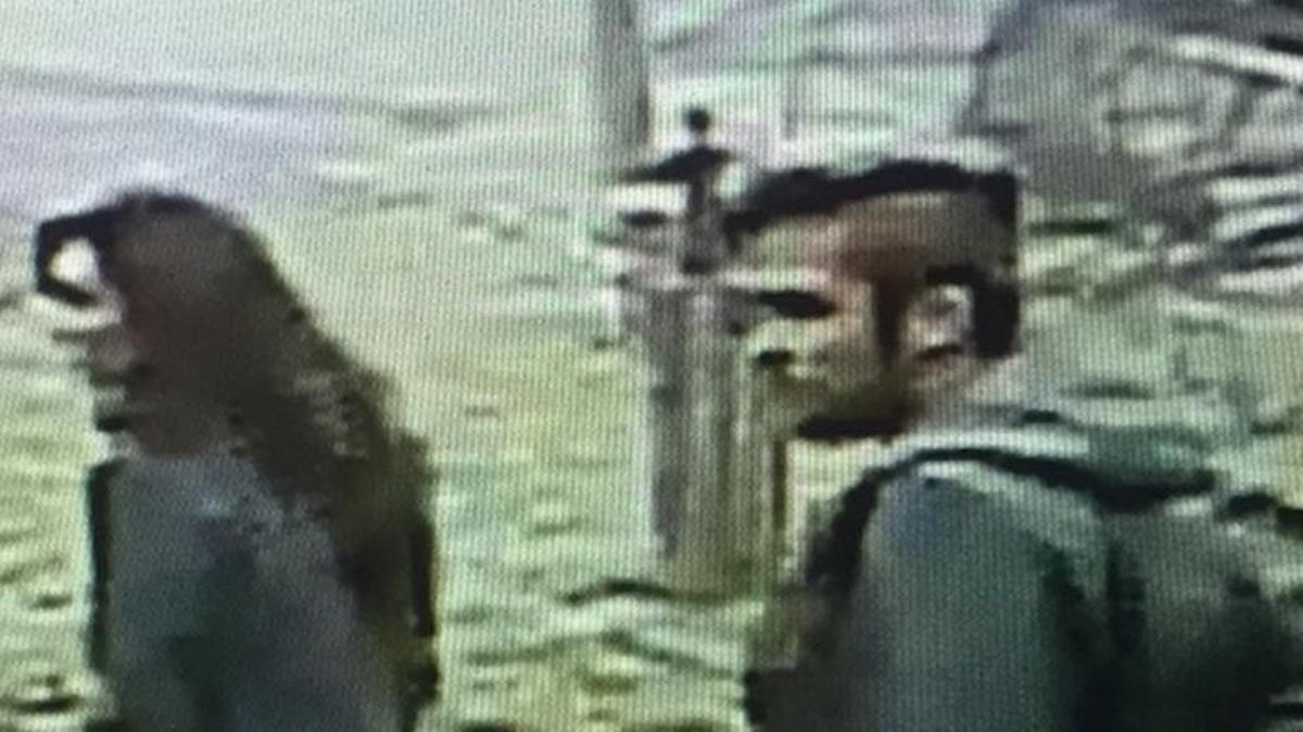 Beech Mountain Police released this surveillance photo of a couple wanted for trying to break into Dorothy’s farmhouse at the old Land of Oz amusement park.