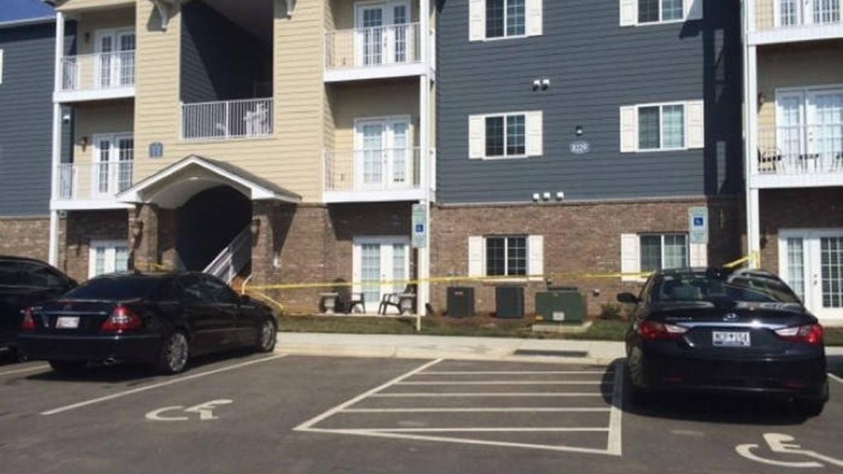 Two people were shot early Saturday at the Ardmore King’s Grant apartment complex near Concord Mills.