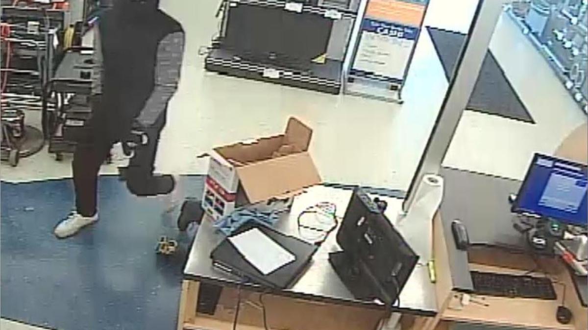 One of the armed robbers of Cash America Pawn on Oct. 26.