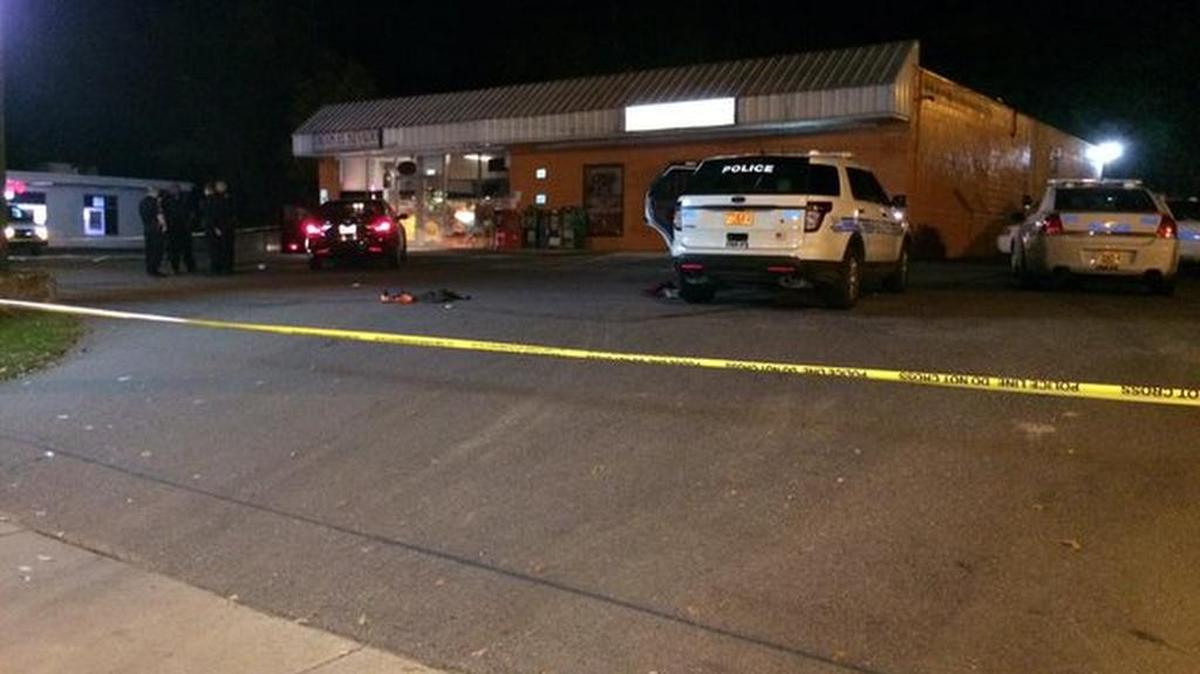 Two men were hospitalized in stable condition after being shot early Thursday on Rosehaven Drive, off Central Avenue in east Charlotte, police said.