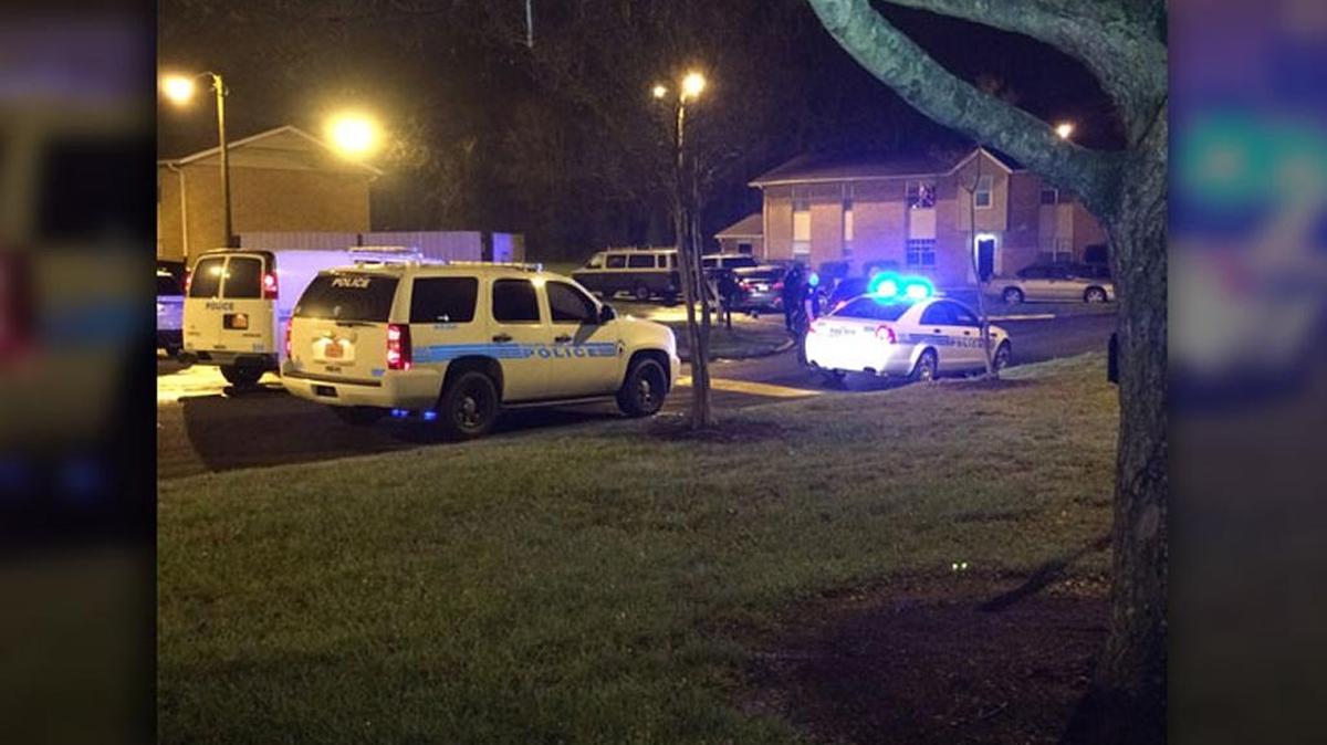 CMPD respond to an armed robbery Wednesday morning in northeast Charlotte.