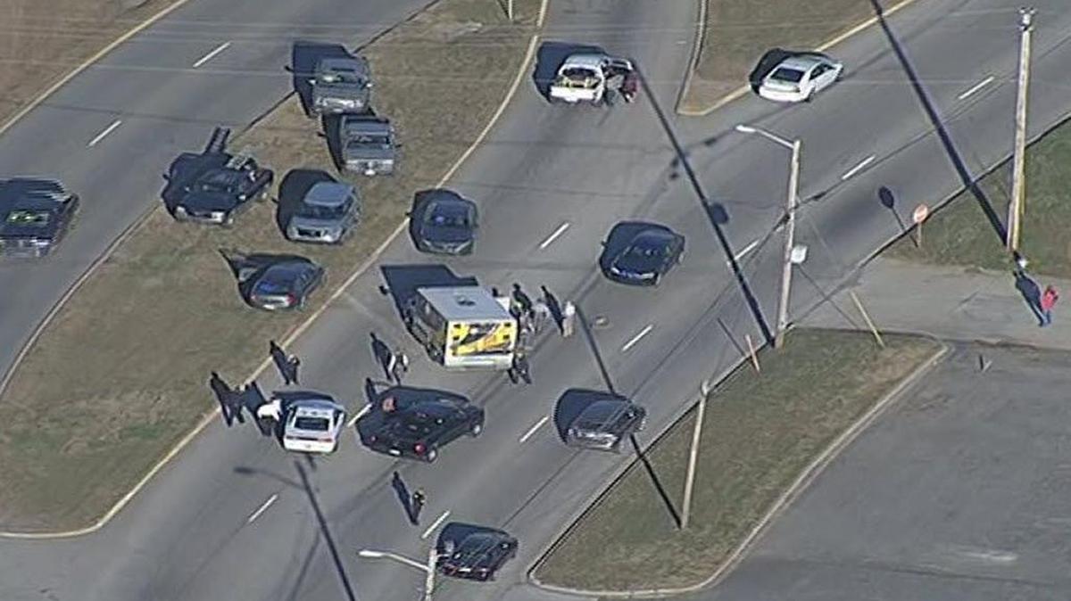 Several people were detained in South Carolina after a south Charlotte carjacking, police said.