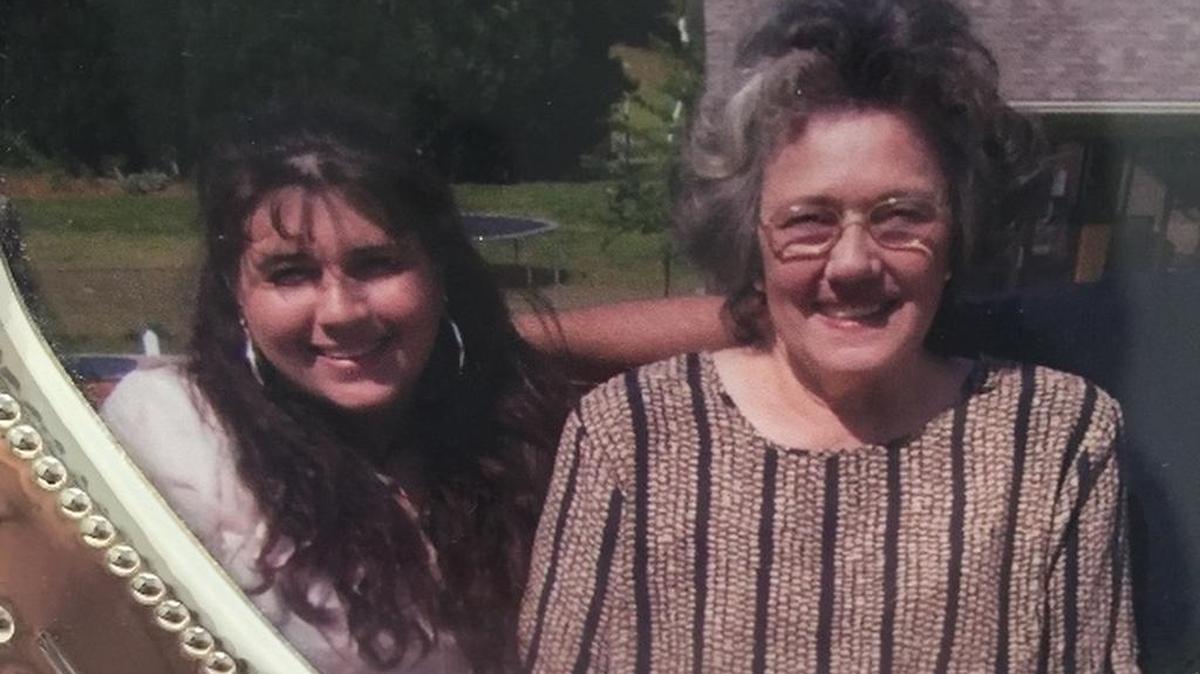 Shannon Hinson Young, left, and her mother, Joyce Burline Hinson.