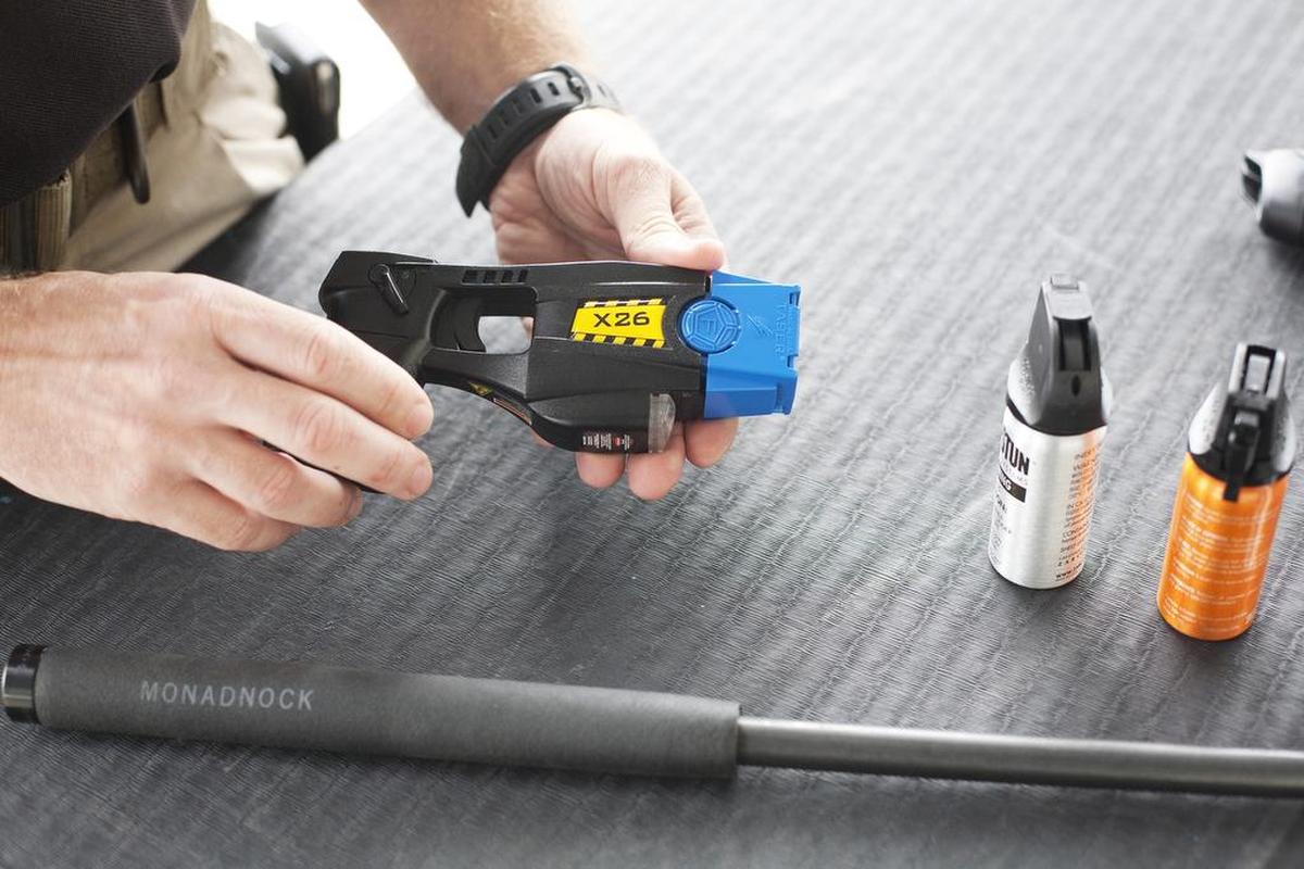 This Taser is similar to the one that is being issued to some North Carolina prison supervisors.